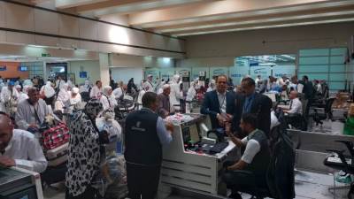 مصر للطيران تشهد اليوم أعلى معدلات التشغيل وتسير 25 رحلة جوية لعودة الحجاج إلى أرض الوطن