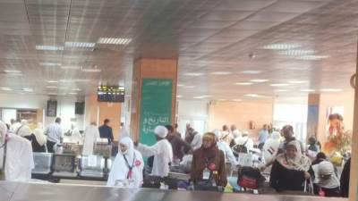 مطار الأقصر الدولي يستقبل أولى رحلات الحجاج العائدين من السعودية