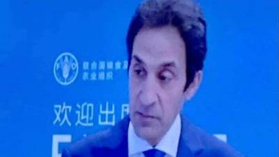 بسام راضي يستعرض استراتيجية مصر لإدارة المياه أمام المؤتمر الوزارى لمنظمة الفاو