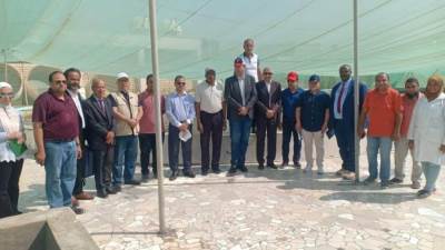 وزير الزراعة اللبناني يزور بعض مشروعات الثروة الحيوانية والسمكية للاستفادة من التجربة المصرية