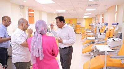 وزير الصحة يتفقد المركز الأفريقي لصحة المرأة بالإسكندرية