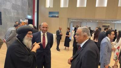 مشاركة نيافة الأنبا لوقا في احتفالات ثورة يوليو بجنيڤ