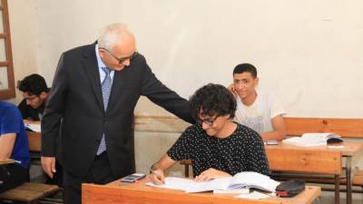 وزير التعليم يختتم جولاته لمتابعة انتظام سير امتحانات الثانوية العامة بمحافظة الجيزة