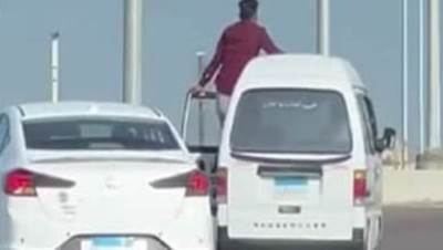 الأمن يضبط المتهمين بالإستعراض بسيارتين في الإسكندرية 