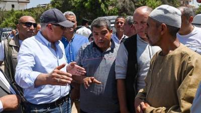 سويلم يتفقد الموقف المائى بمحافظة البحيرة للاطمئنان على حالة التصرفات والمناسيب وأعمال التطهيرات