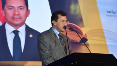 وزير الرياضة يشهد ختام وتوزيع جوائز مسابقة العمل الأول للموهوبين بالمجالات الأدبية