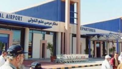 مطار مرسى علم الدولى يستقبل 12 رحلة سياحية من التشيك وألمانيا وإيطاليا