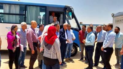 مسئولو "الإسكان" يتفقدون محطة رفع مياه وأعمال تطوير الطرق بمدينة بدر