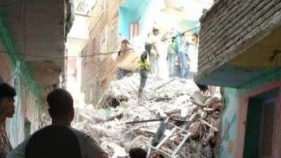 ارتفاع عدد ضحايا عقار حدائق القبة المنهار إلى 9 أشخاص