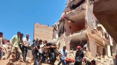 النيابة تأمر بحبس مالك عقار رشيد المنهار