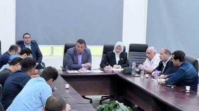 الشربيني يعقد الاجتماع الدوري مع سكان الحي السكني الثالثR3  