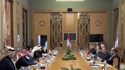 انعقاد اجتماع لجنة التشاور السياسي بين وزارتى الخارجية المصرية والقطرية