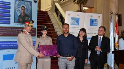 القوات المسلحة تشارك الخارجية فى احتفالية الذكرى الــ75 لعمليات حفظ السلام