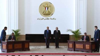 مدبولي يشهد توقيع بروتوكول تعاون بشأن إصدار تراخيص المشروعات الصناعية