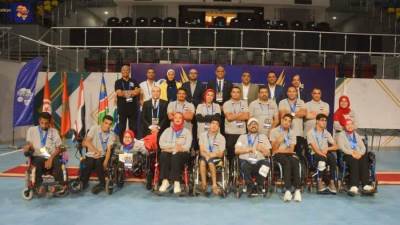 بنك مصر يهنىء منتخب مصر للبوتشا لفرق الزوجي في التأهل إلى بارالمبياد باريس 2024