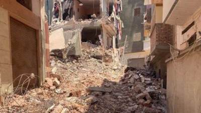 النيابة الإدارية تكلف لجنة من الإسكان وجهاز التفتيش لبحث أعمال بناء عقار رشيد المنهار