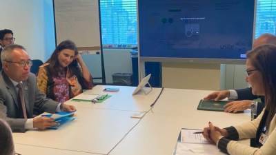 وزيرة التخطيط تواصل لقاءاتها الثنائية على هامش المشاركة بالمنتدى السياسي رفيع المستوى بنيويورك