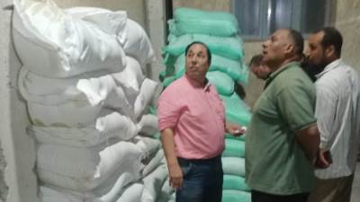 التموين: ضبط 2850 كيلو دقيق مدعم في الدقهلية قبل بيعها في السوق السوداء
