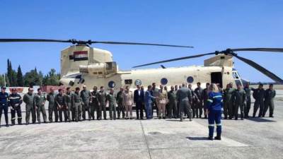 بتوجيهات رئاسية.. القوات المسلحة تشارك فى إخماد حرائق الغابات في اليونان