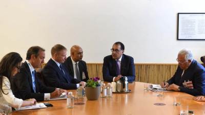 رئيس الوزراء يلتقى وزير الزراعة الإيطالي بمؤتمر "لحظة الأمم المتحدة لتقييم نظم الغذاء2023"