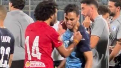 رابطة الأندية تعلن عقوبة حسين الشحات بعد صفعه للشيبي 