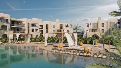 أعمال الإنشاءات بمشروع Zoya Ghazala Bay بالساحل الشمالي تسير علي قدم وساق بقيادة LMD