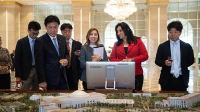 نائب وزير السياحة تلتقي بوفد رسمي من مجلس النواب الياباني خلال زيارتهم لمصر