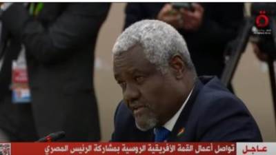 رئيس مفوضية الاتحاد الأفريقى: الرئيس السيسى بذل مجهودا كبيرا لخدمة القارة