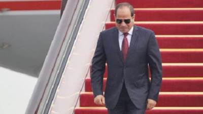الرئيس السيسى يعود إلى أرض الوطن بعد مشاركته فى قمة سان بطرسبرج
