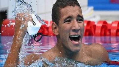 أحمد الحفناوي يتأهل لنهائي منافسات 1500 متر سباحة حرة ببطولة العالم