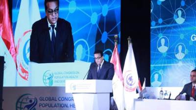 منسق الأمم المتحدة: فخورون بالشراكة مع الصحة المصرية في تنظيم المؤتمر العالمي للسكان