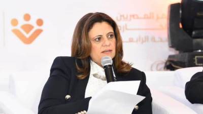 وزيرة الهجرة: تشكيل لجنة وطنية دائمة لمتابعة العائدين من مناطق الصراع