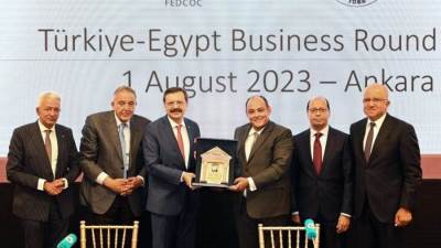 أحمد سمير: 7 مليار دولار حجم التبادل التجاري بين مصر وتركيا العام الماضي