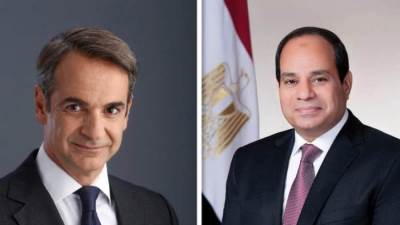 مصر واليونان تؤكدان اتساق مواقف الدولتين فى منطقة شرق المتوسط