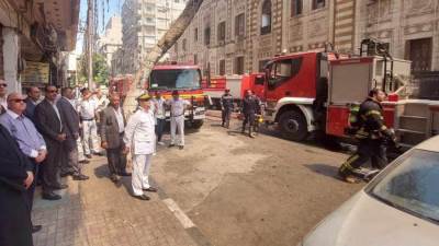 الداخلية: ماس كهربائي بوحدة التكييف سبب حريق وزارة الأوقاف