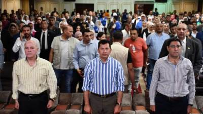 وزير الشباب والرياضة يلتقي ويحاور الكيانات الشبابية بمحافظة الجيزة