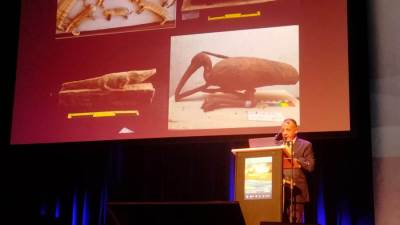 الأمين العام للمجلس الأعلى للآثار يستعرض آخر إنجازات المجلس بمؤتمر "علماء المصريات"