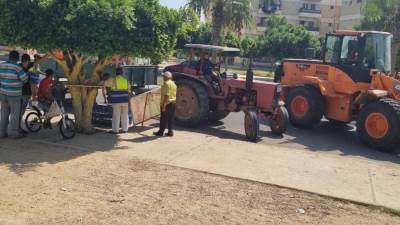 جهاز مدينة "النوبارية الجديدة" ينظم حملة مكبرة لإزالة الإشغالات والمخالفات والتعديات