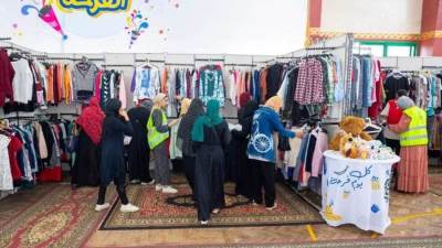 صندوق تحيا مصر ينظم أكبر معرض كساء بدمياط ويستمر لمدة ثلاثة أيام متواصلة