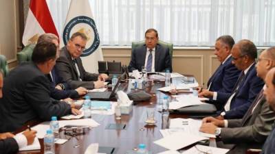 وزير البترول يستقبل رئيس شركة سى واى بلس الألمانية