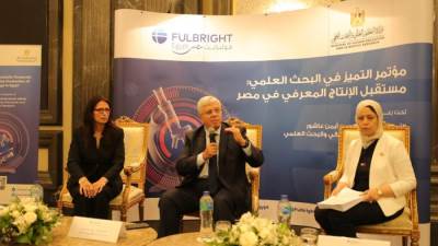 وزير التعليم يشهد فعالية التميز في البحث العلمي مستقبل الإنتاج المعرفي في مصر