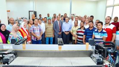 صندوق مكافحة الإدمان ومحافظة الغربية يدشنان برنامج وقائي لرفع وعى العمال بشركة مصر للغزل والنسيج