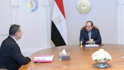 الرئيس السيسى يستعرض مع مستشاره للشئون المالية نشاط صندوق "تحيا مصر"