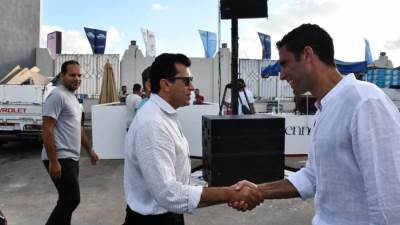 وزير الرياضة يفتتح فاعليات "let’s try Iron man " بمدينة العلمين الجديدة