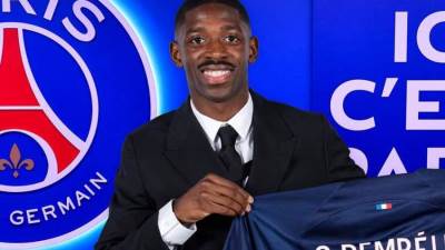 رسميا.. باريس سان جيرمان يتعاقد مع اللاعب عثمان ديمبلي