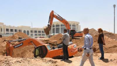 رئيس "القاهرة الجديدة" يواصل الجولات التفقدية لمتابعة مشروعات بالمدينة