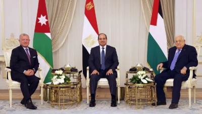 قادة مصر والأردن وفلسطين يطالبون إسرائيل بالإفراج عن الأموال الفلسطينية المحتجزة