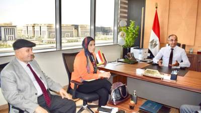 نائب وزير الإسكان يلتقى ممثلى الوكالة الأمريكية للتنمية لبحث أوجه التعاون المشترك
