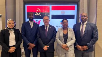 توقيع عقد إنشاء شركة "المقاولون العرب-لواندا" بين المقاولون العرب وميركونز الأنجولية