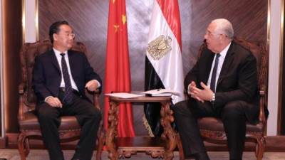 وزيرا الزراعة في مصر والصين يبحثان افاق التعاون الثنائي الزراعي بين البلدين